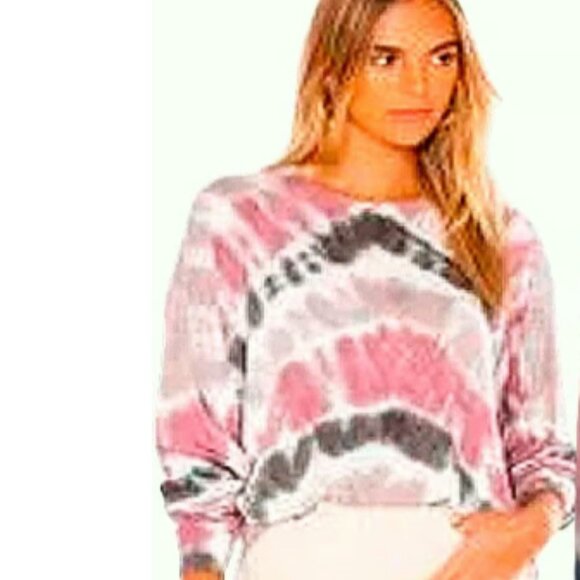 YOUNG FABULOUS & BROKE RAYON JERSEY TIE DYE SWEATSHIRT - Picture 6 of 6